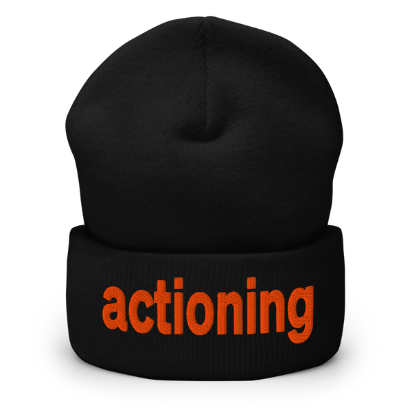 Actioning Beanie - Black