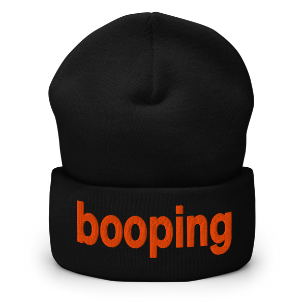 Booping Beanie - Black