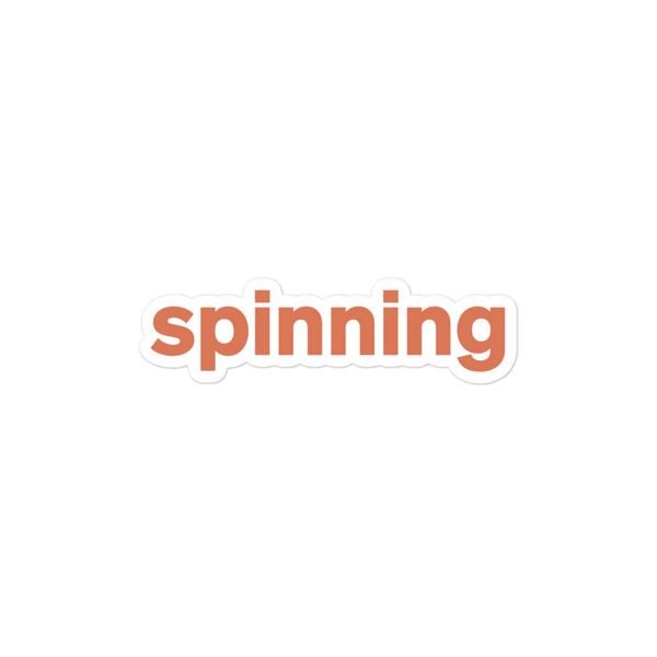Spinning Sticker