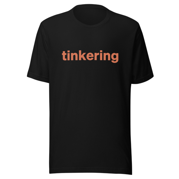 Tinkering Tee - Black