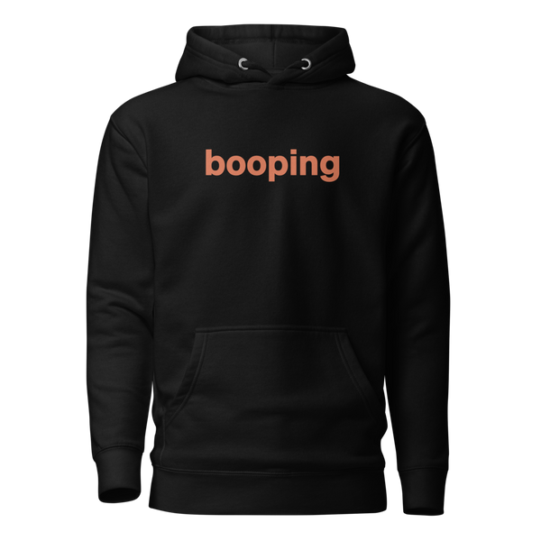 Booping Pullover Hoodie - Black